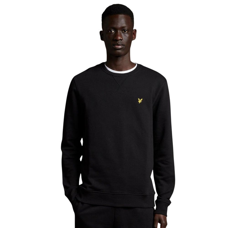 Lyle & Scott Zwart Katoenen Sweatshirt