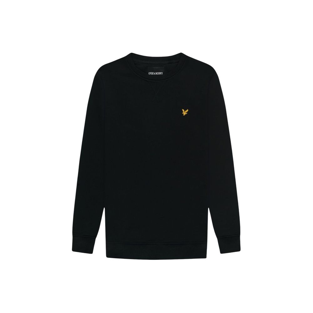 Lyle & Scott Black Cotton Sweatshirt - Essential Comfort