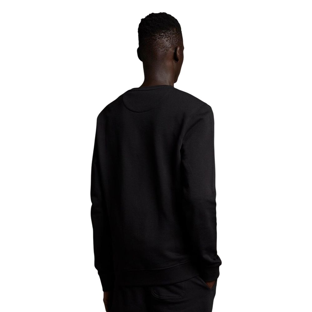 Lyle & Scott Black Cotton Sweatshirt - Essential Comfort