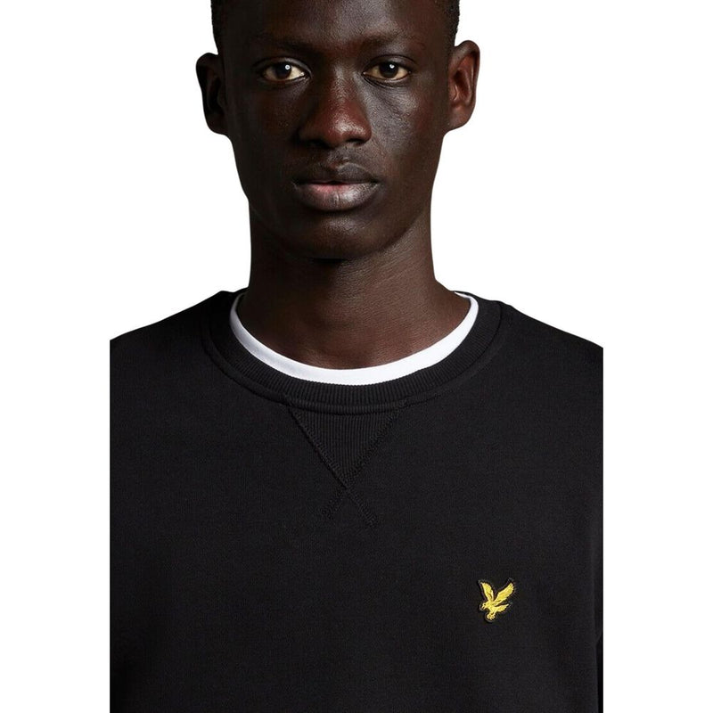Lyle & Scott Zwart Katoenen Sweatshirt