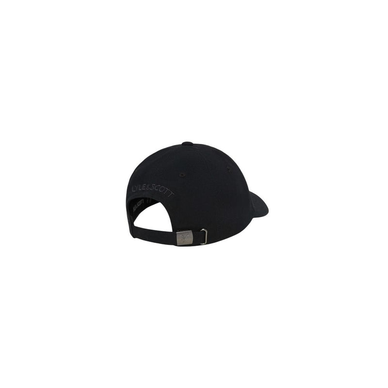 Lyle & Scott Zwarte Katoenen Pet (Baseball Pet)