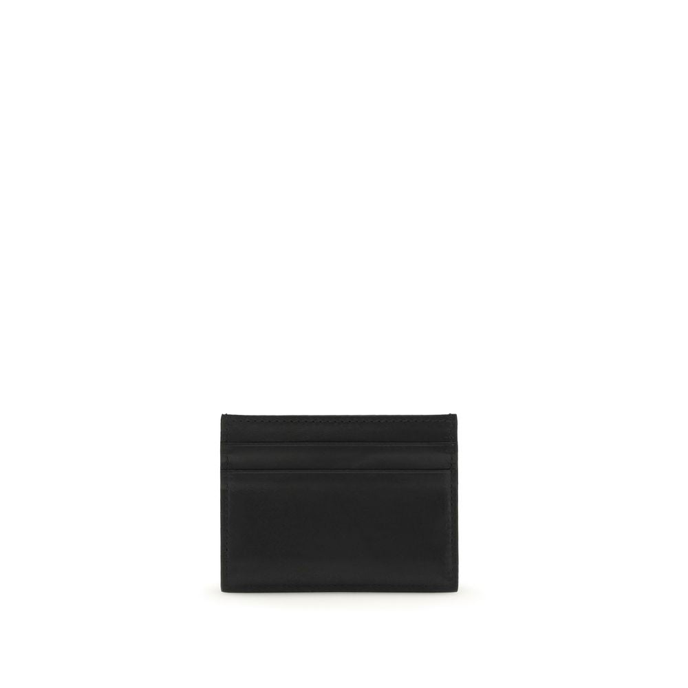 Portefeuille Dolce & Gabbana en cuir de veau noir Bos Taurus