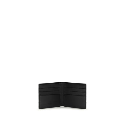 Portefeuille Dolce & Gabbana en cuir de veau noir Bos Taurus