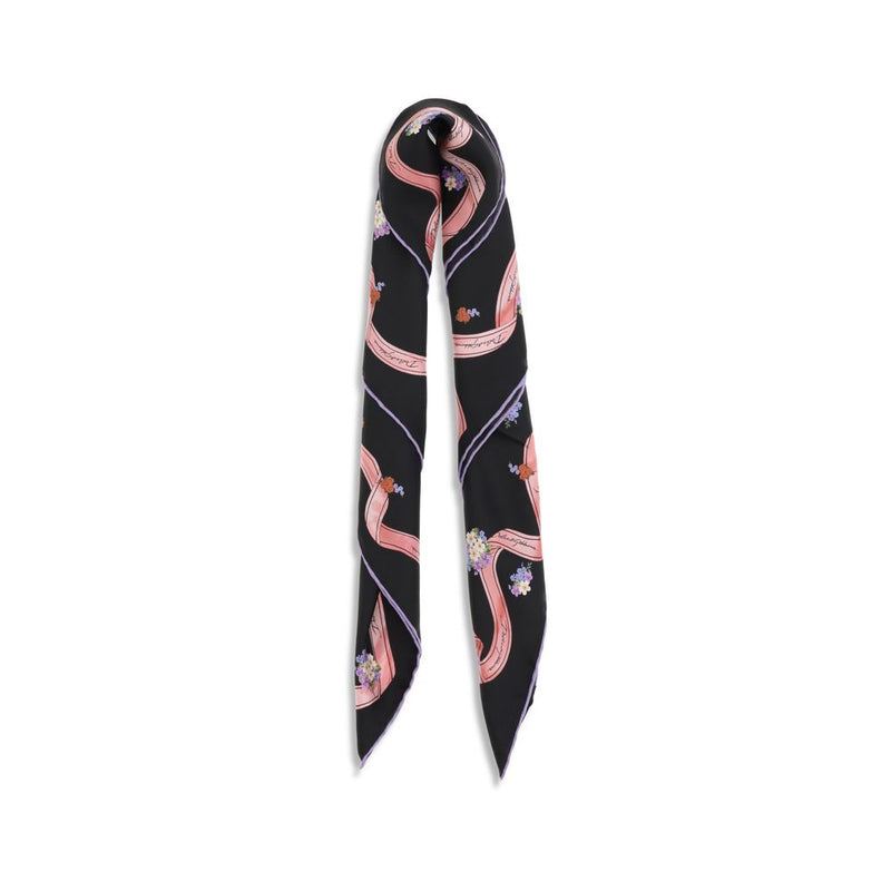 Dolce & Gabbana Multicolor Silk Scarf - Elegant Floral Accessory