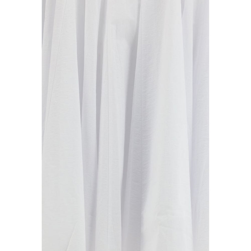 Robe décontractée en coton blanc Jacquemus