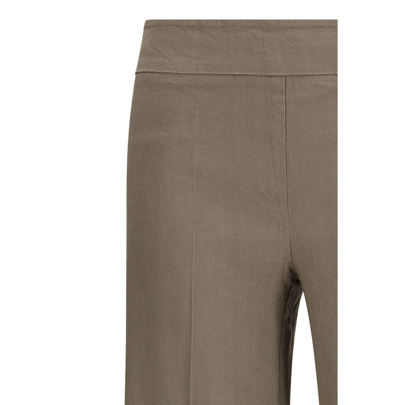 Avenue Montaigne Flavia Beige Linen Casual Pants