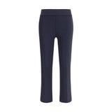 Avenue Montaigne Leo Freedom Blue Polyamide Casual Pants