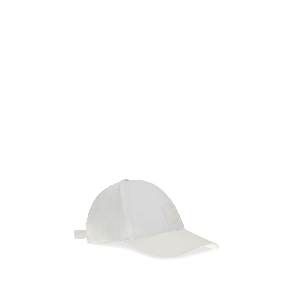 Casquette en coton blanc Dolce & Gabbana