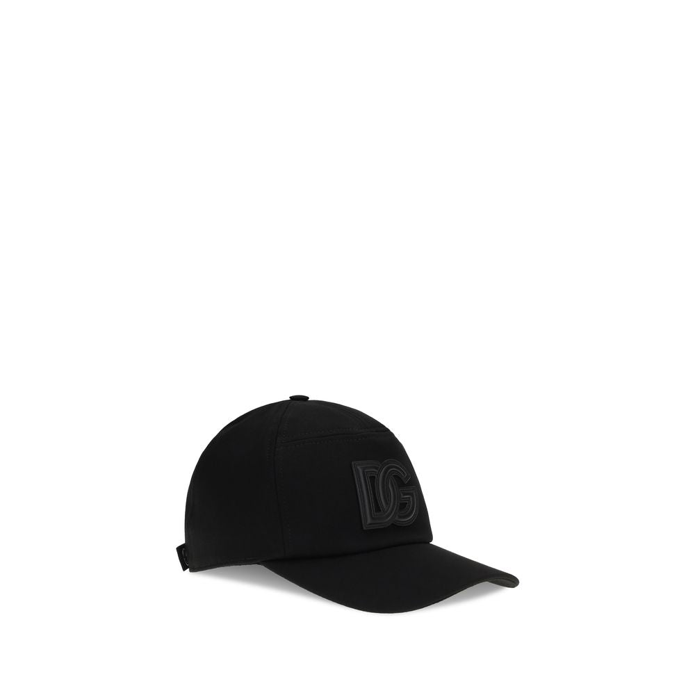 Dolce & Gabbana Zwarte Katoenen Pet (Baseballpet)