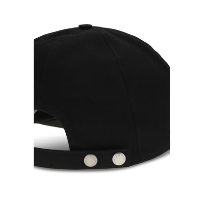 Dolce & Gabbana Zwarte Katoenen Pet (Baseballpet)
