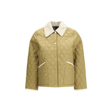 Barbour Liddesdale Cropped Icons Beige Quilted Jacket