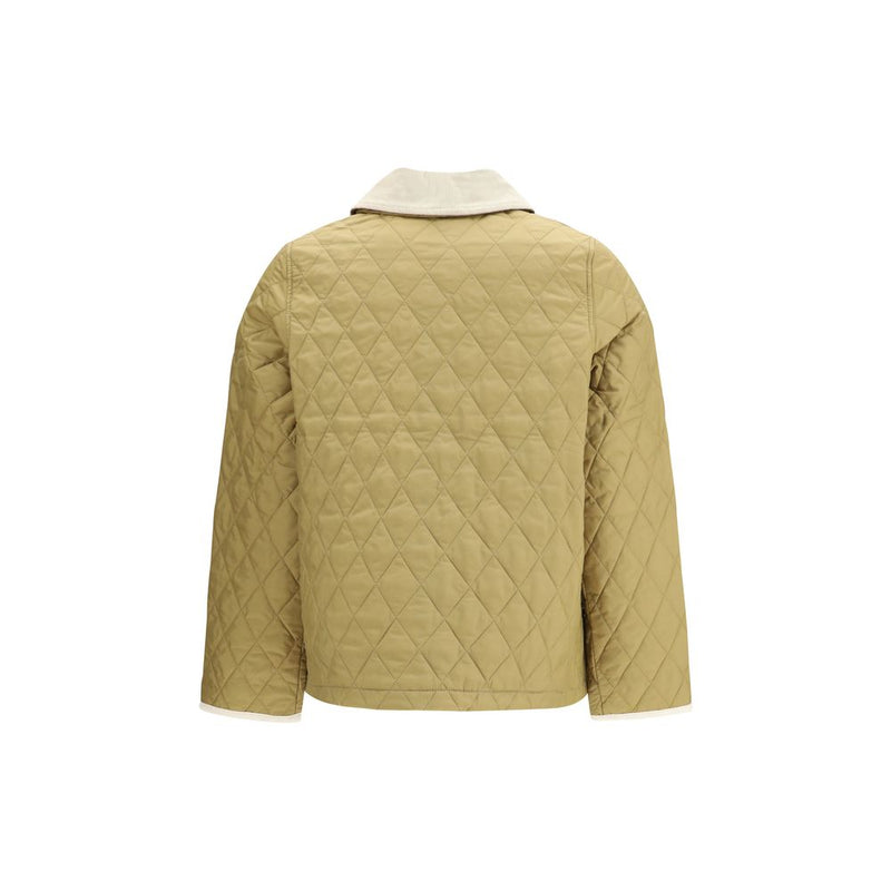 Barbour Liddesdale Cropped Icons Beige Quilted Jacket
