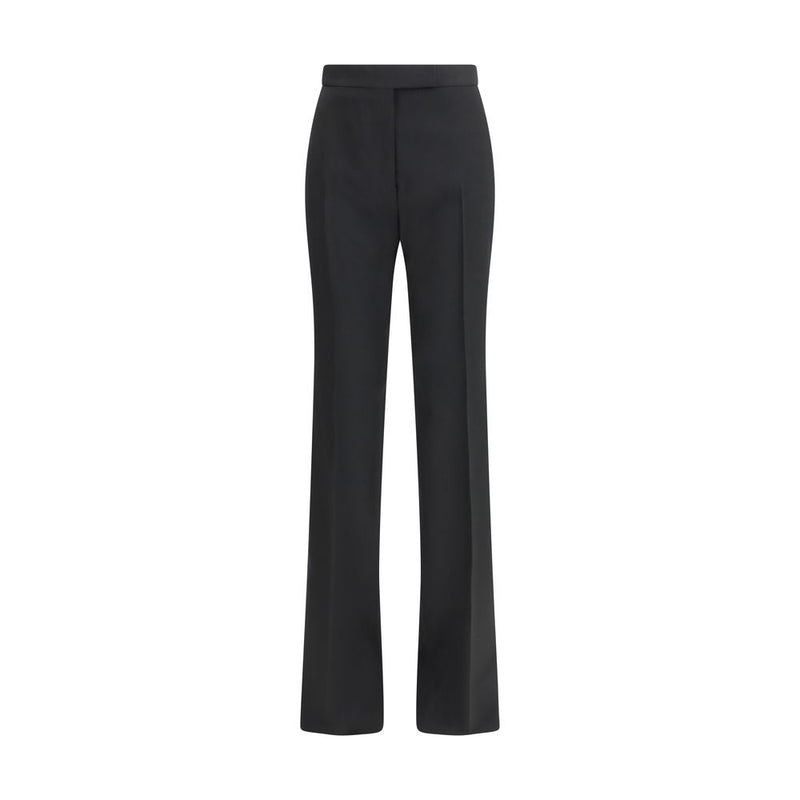 Tom Ford Black Fleece Wool Dress Pants for Women