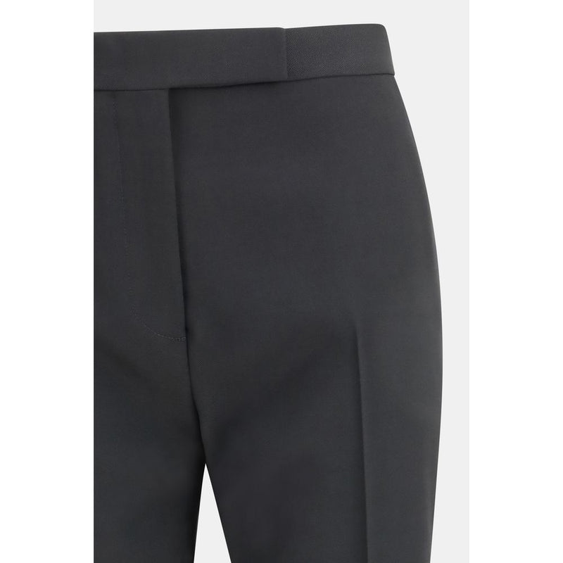 Tom Ford Black Fleece Wool Dress Pants for Women