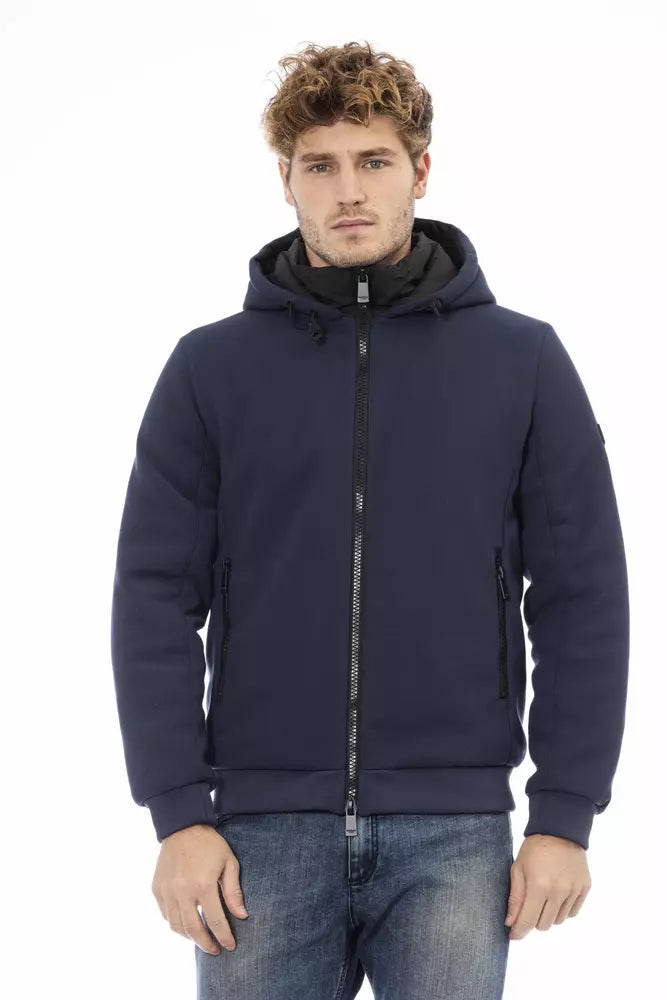 Baldinini Trend Blauwe Polyester Bomber