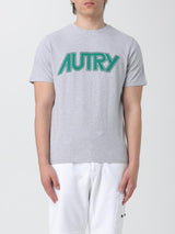 T-Shirt en Coton Autry Gris pour Homme