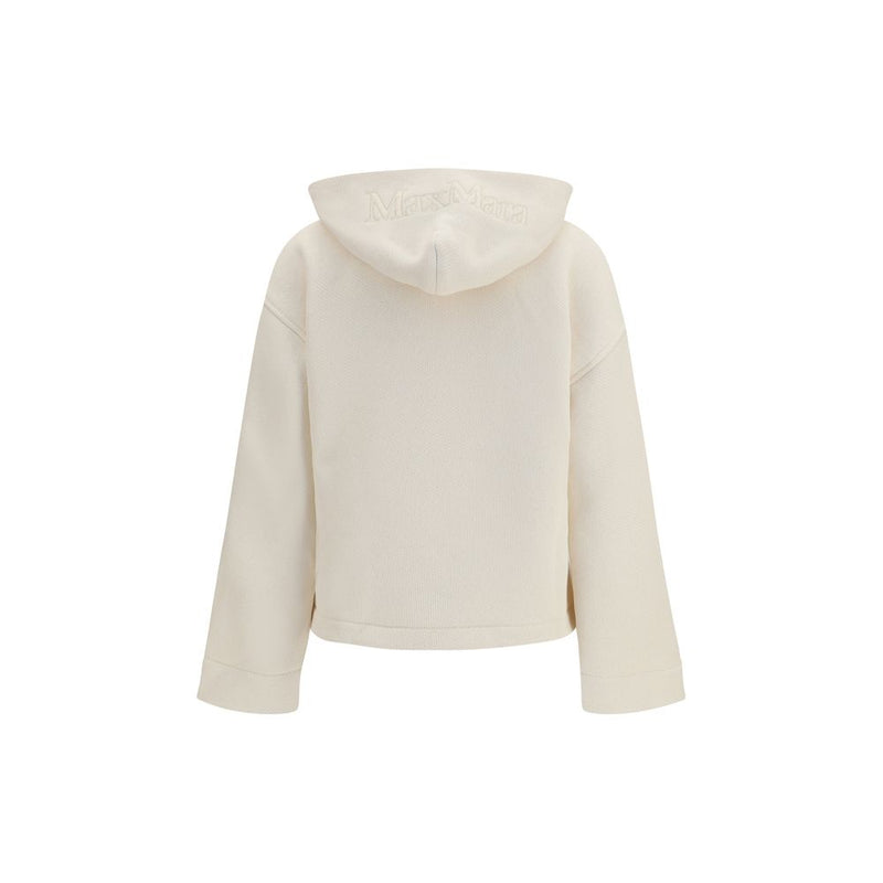 Max Mara Pure Beige Cotton Sweatshirt