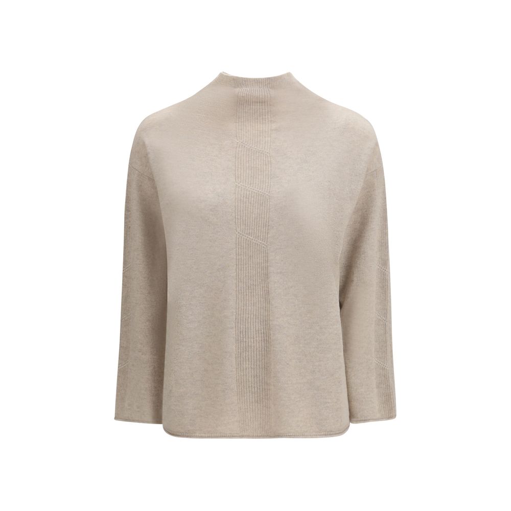 Max Mara Pure Beige Cashmere Sweater
