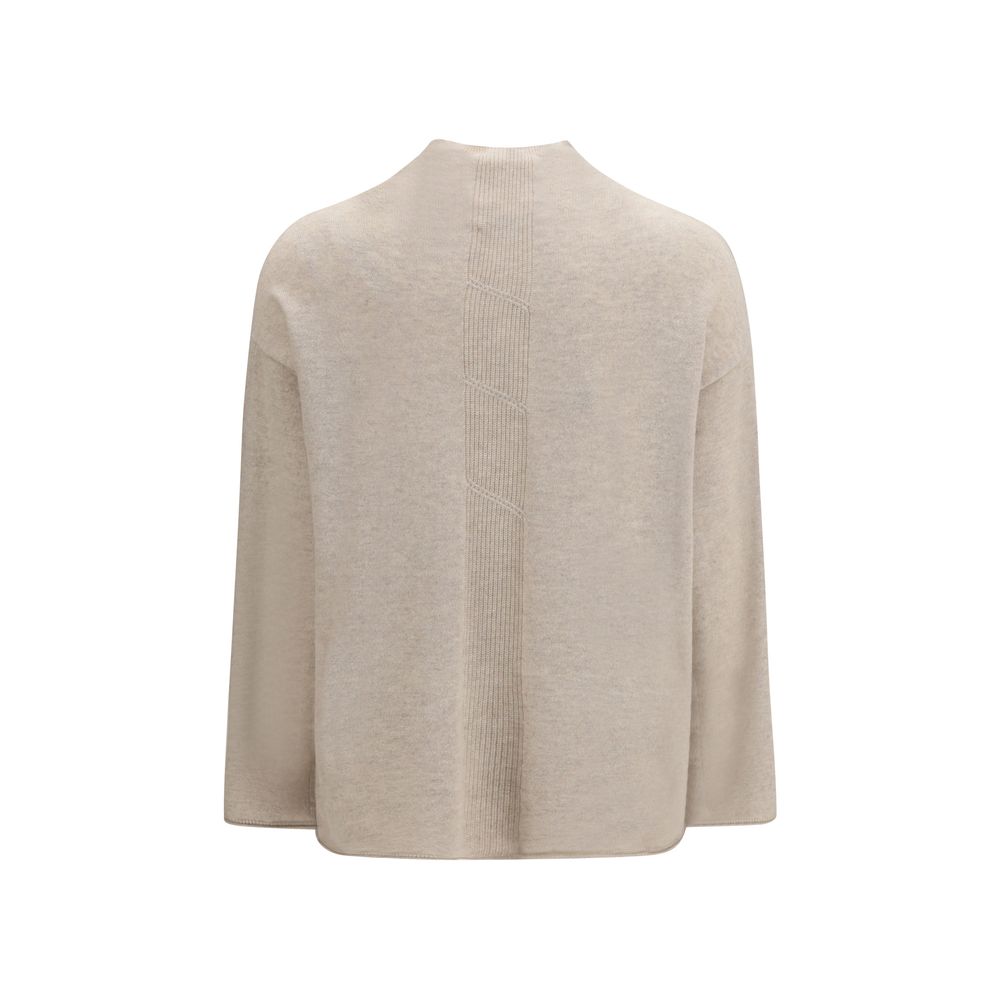 Max Mara Pure Beige Cashmere Sweater