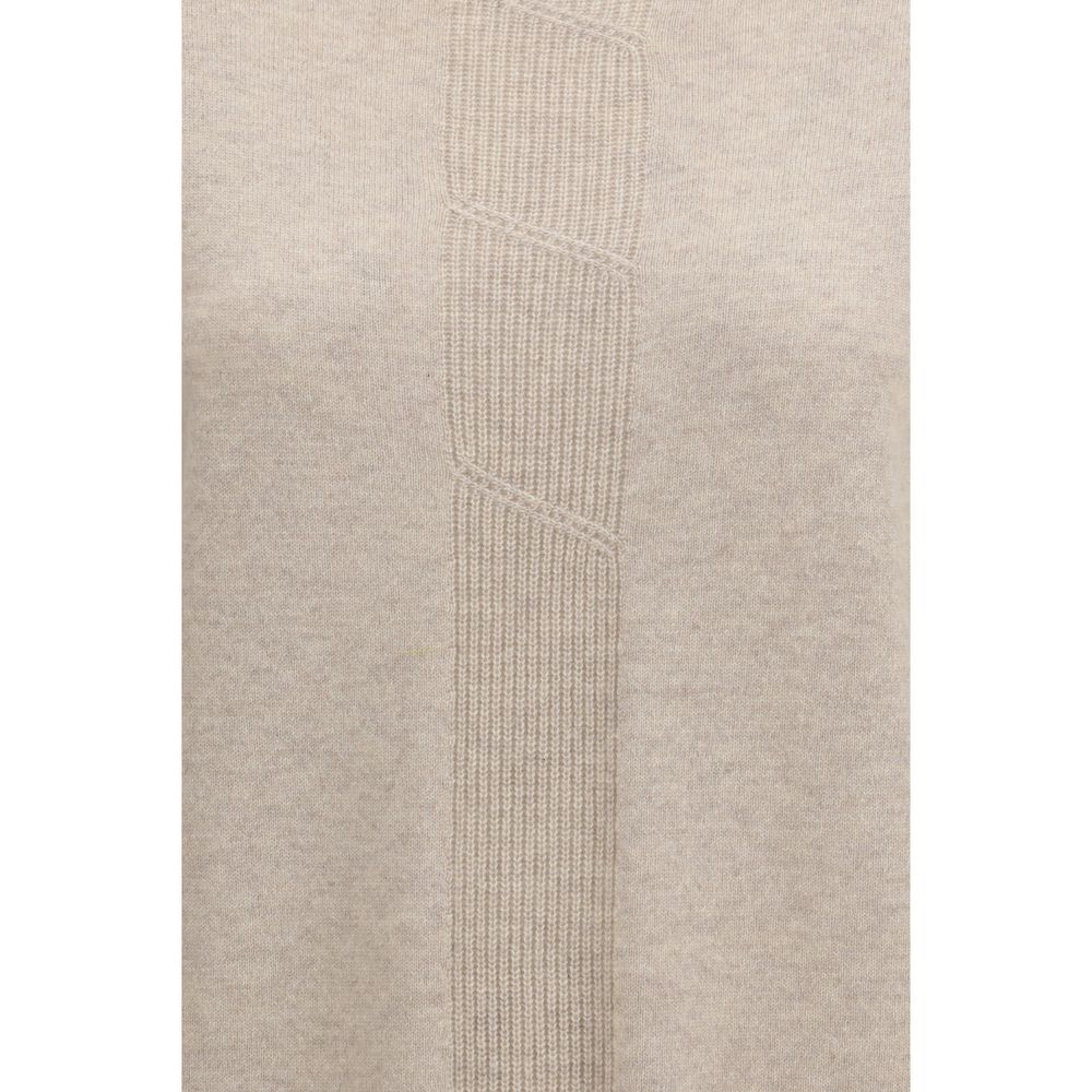 Max Mara Pure Beige Cashmere Sweater