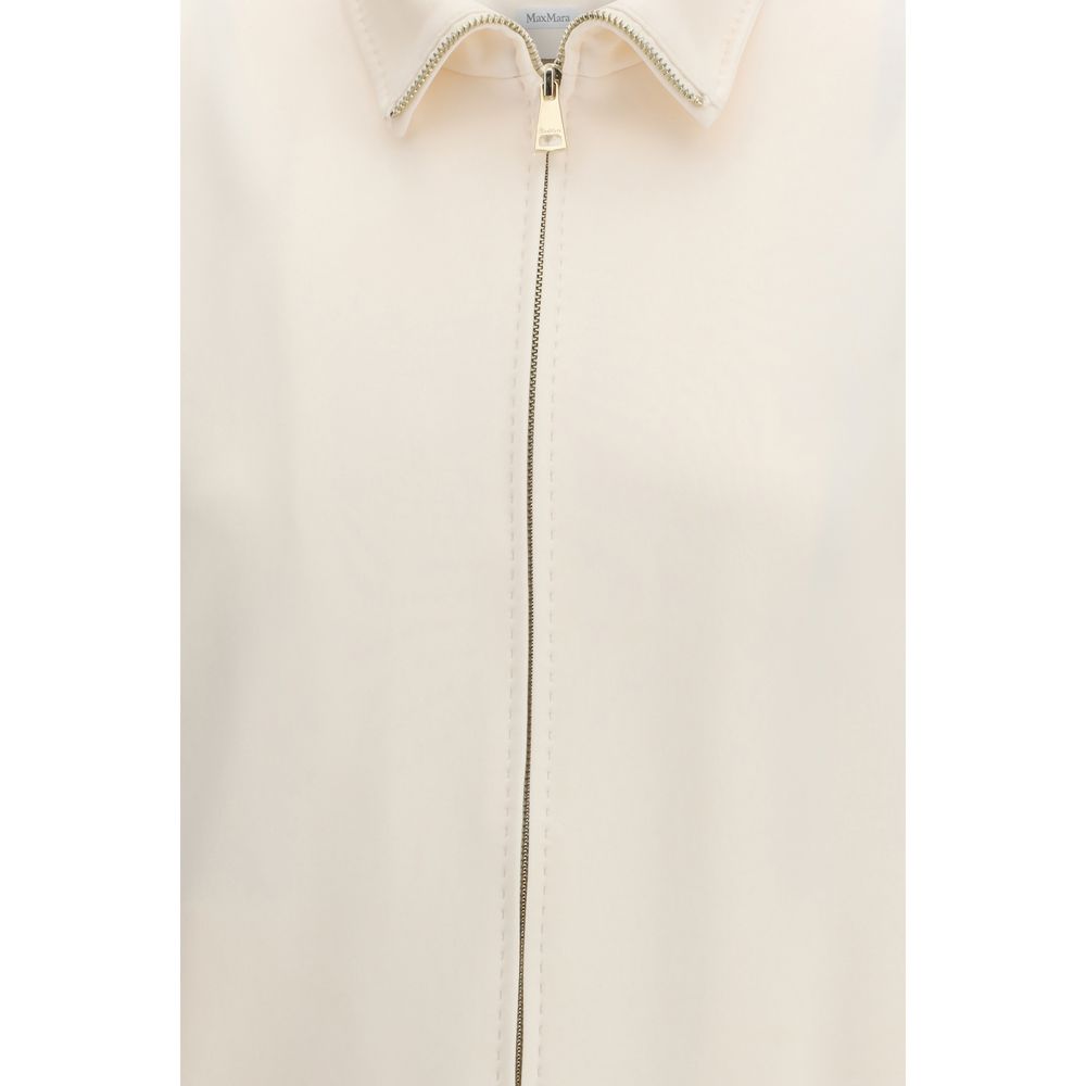Max Mara Pure Mxppala Beige Polyamide Shell Jacket