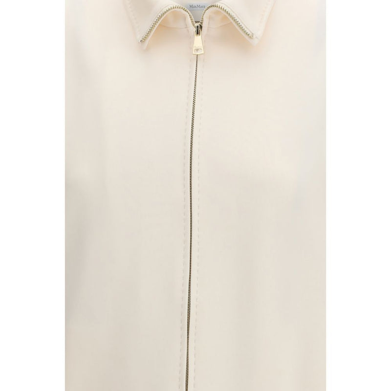 Max Mara Pure Mxppala Beige Polyamide Shell Jacket