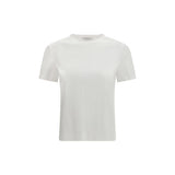 Max Mara Pure Donata White Cotton T-Shirt for Women