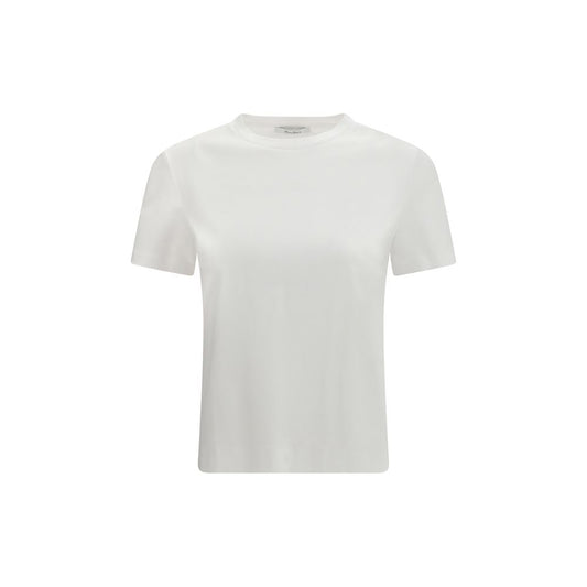 Max Mara Pure Donata White Cotton T-Shirt for Women