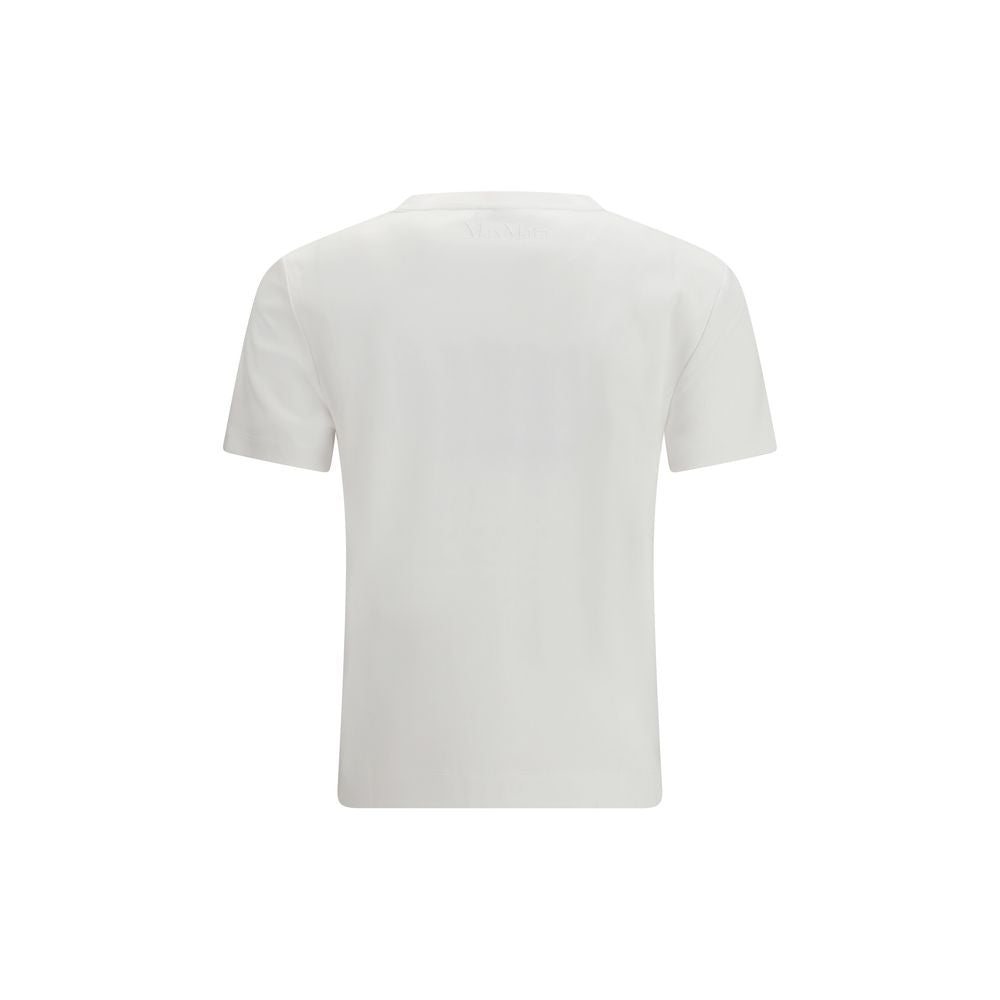 Max Mara Pure Donata White Cotton T-Shirt for Women