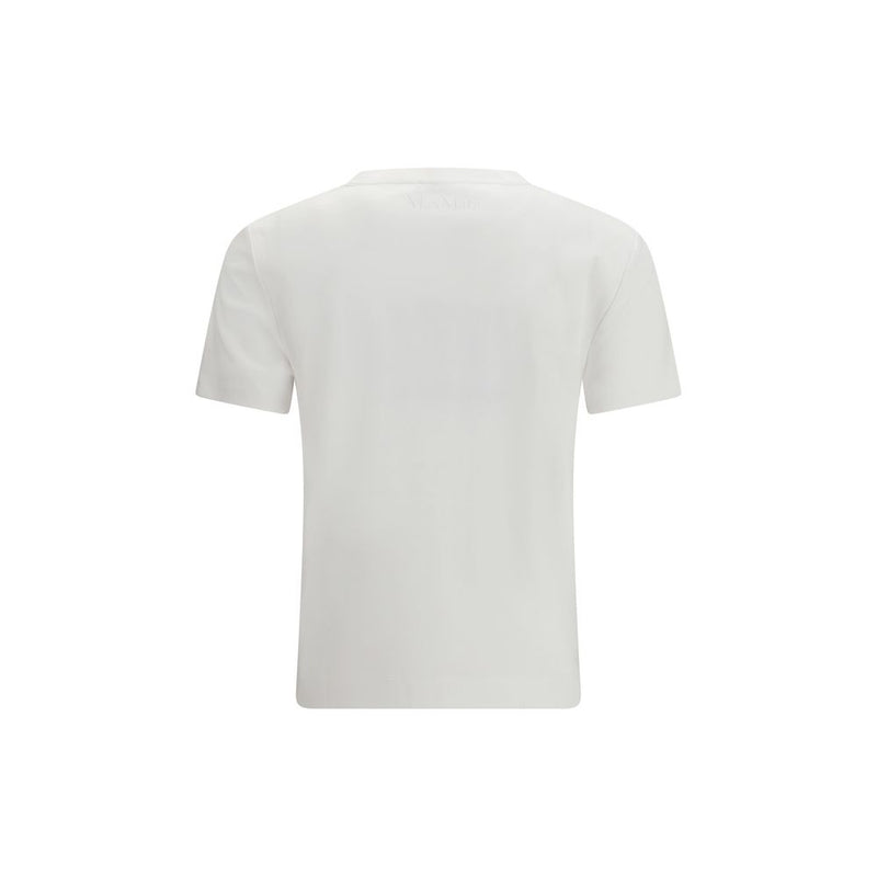 Max Mara Pure Donata White Cotton T-Shirt for Women