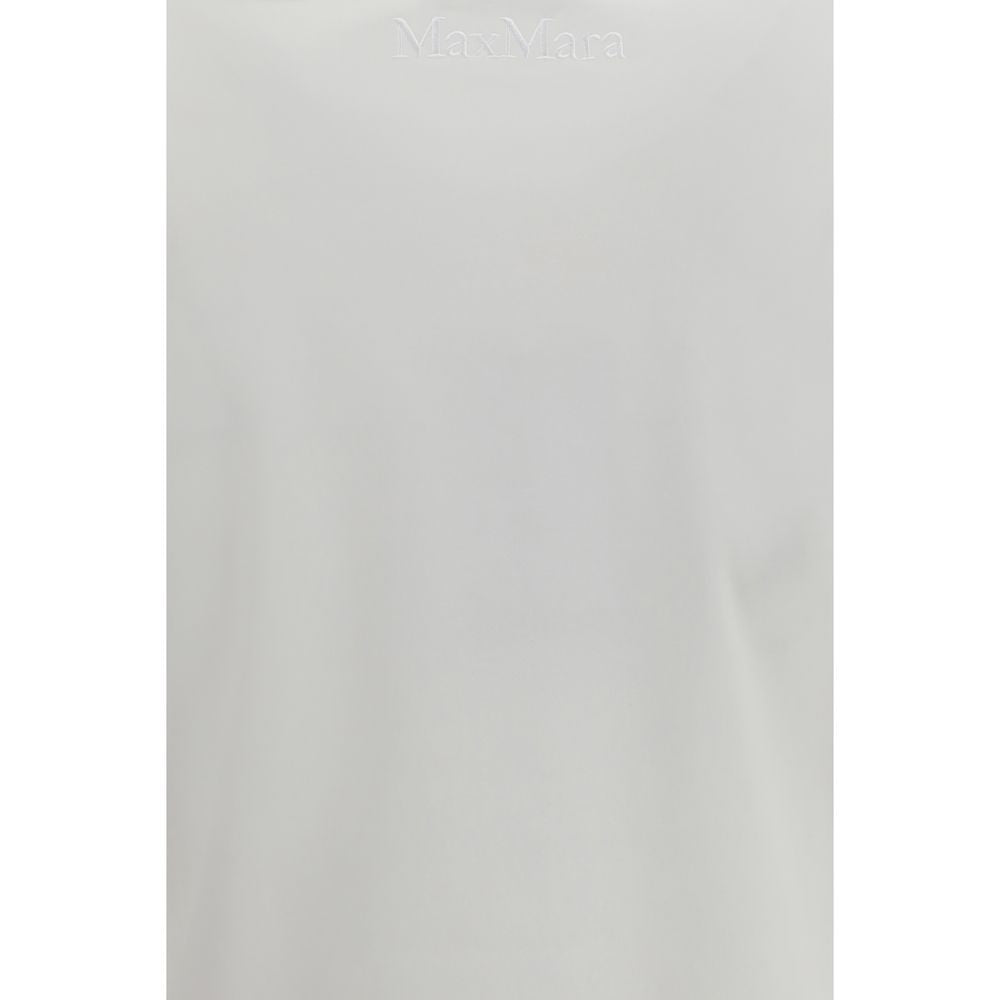 Max Mara Pure Donata White Cotton T-Shirt for Women