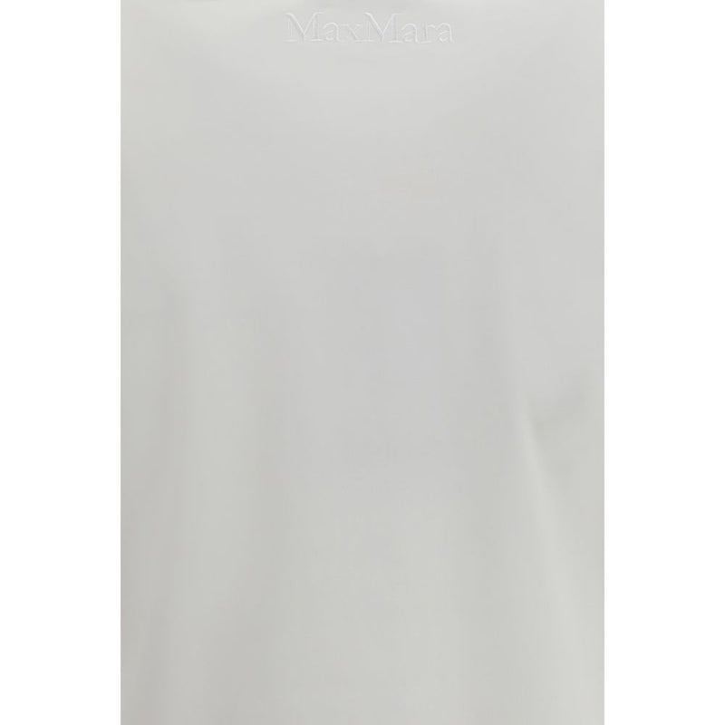 Max Mara Pure Donata White Cotton T-Shirt for Women