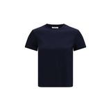 Max Mara Pure Donata Blue Cotton T-Shirt for Women