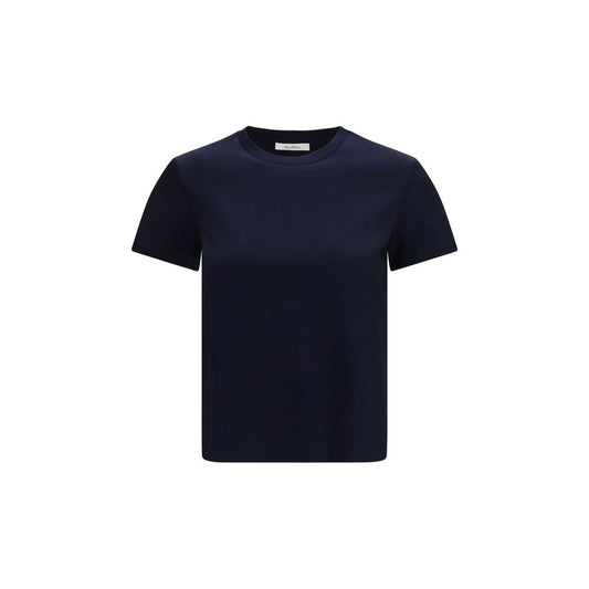 Max Mara Pure Donata Blue Cotton T-Shirt for Women