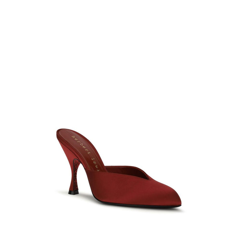 Herbert Levine Multicolor Silk Mules - Elegant & Stylish