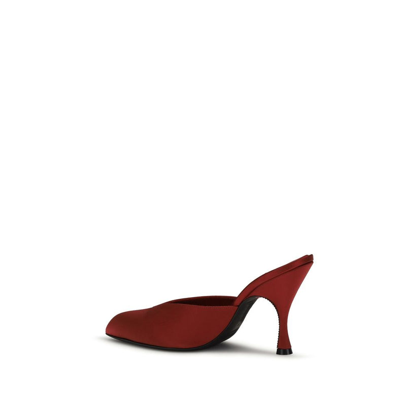 Herbert Levine Multicolor Silk Mules - Elegant & Stylish