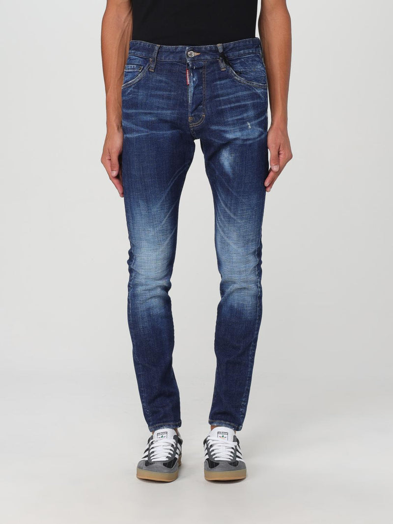 Dsquared² Skinny Jeans van Blauwe Denim
