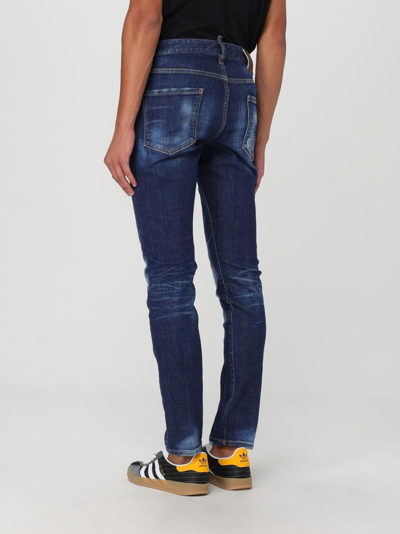 Dsquared² Skinny Jeans van Blauwe Denim