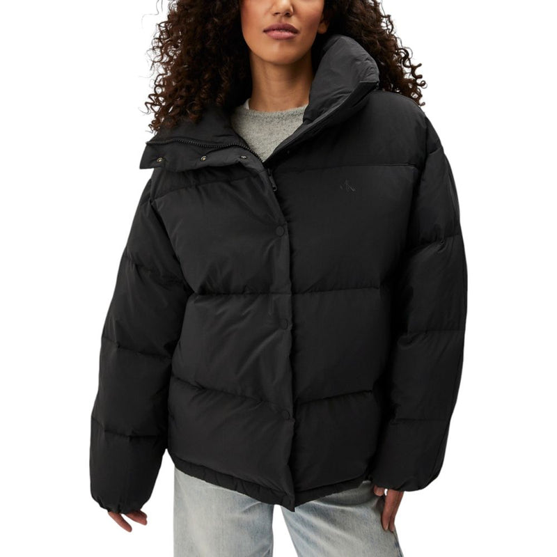 Calvin Klein Jeans Black Polyester Coat for Women