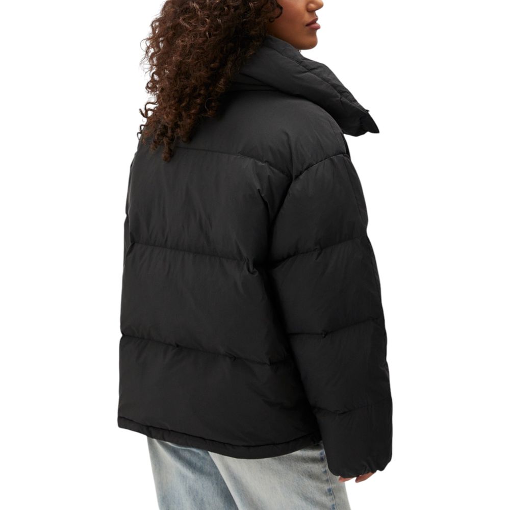 Calvin Klein Jeans Black Polyester Coat for Women
