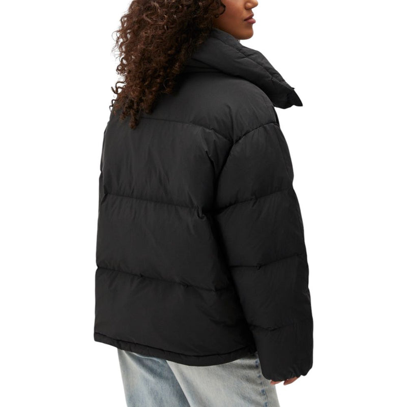 Calvin Klein Jeans Black Polyester Coat for Women