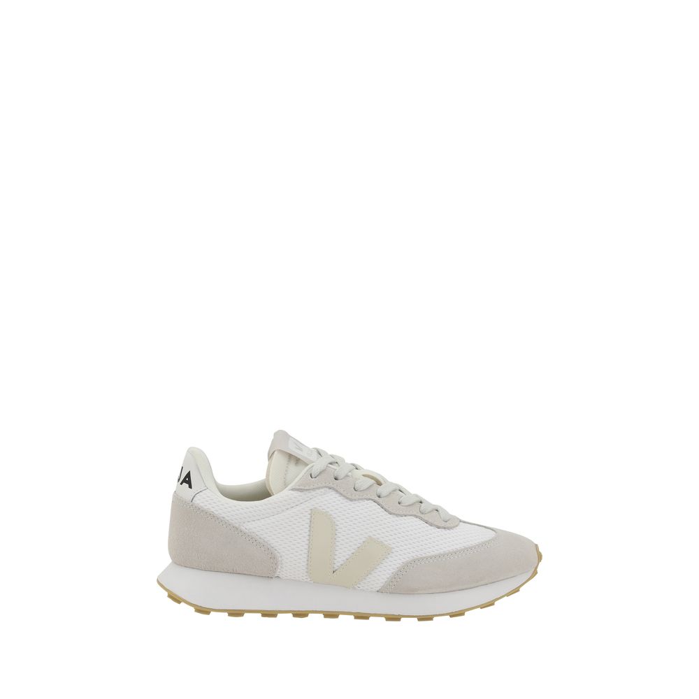 Veja Rio Branco II White Rubber Athletic Sneakers for Women