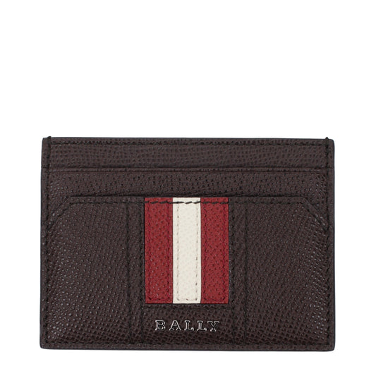 Bally Bruin Leren Kaarthouder