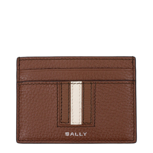 Bally Bruin Leren Kaarthouder