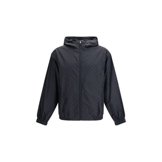Gucci Zwarte Polyamide Shell Jas
