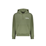 Sweat à capuche bicolore en coton Balmain