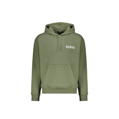 Balmain tweekleurige katoenen hoodie