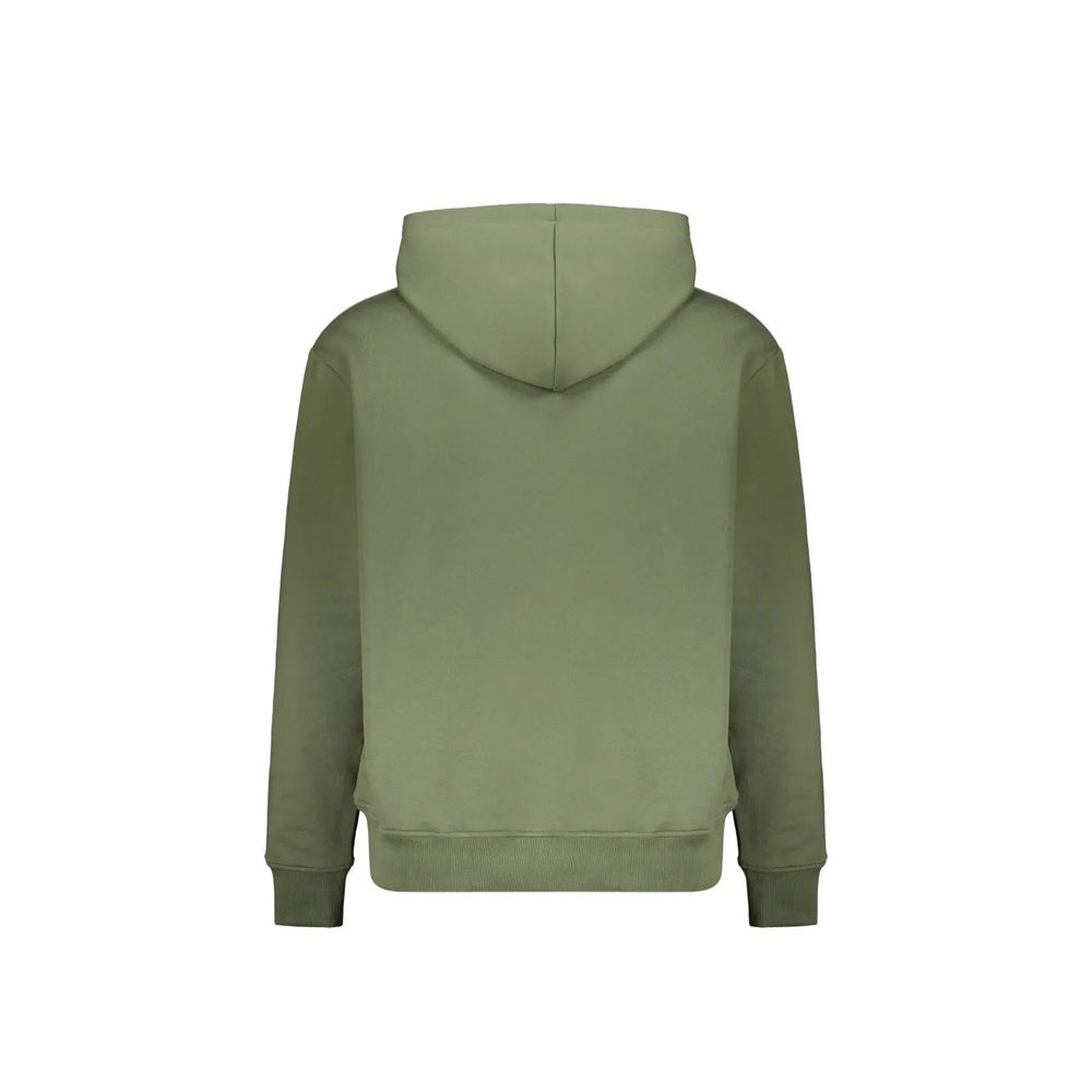 Sweat à capuche bicolore en coton Balmain