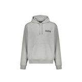 Sweat à capuche Balmain en coton gris