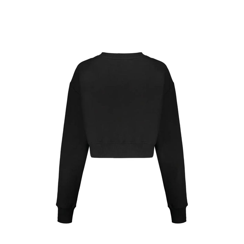 Balmain Black Cotton Sweatshirt for Women